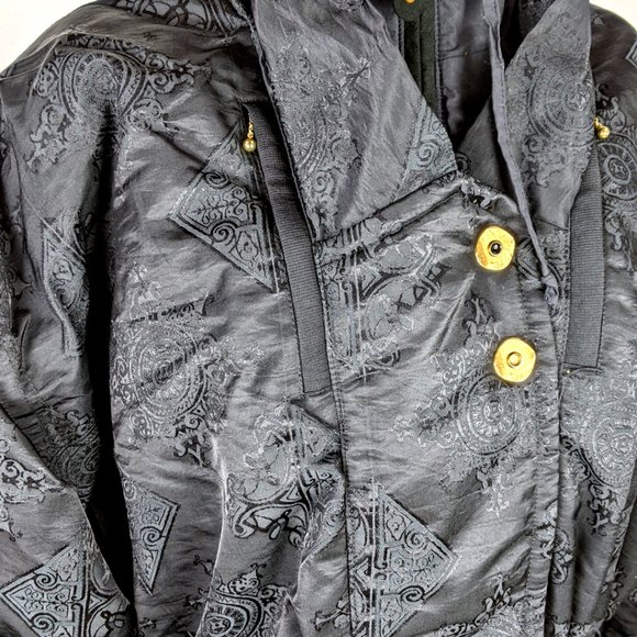 Vintage Obermeyer Skiwear black nylon ski / snowboard jacket - Picture 8 of 9